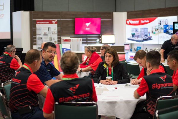 Signarama franchisee meeting
